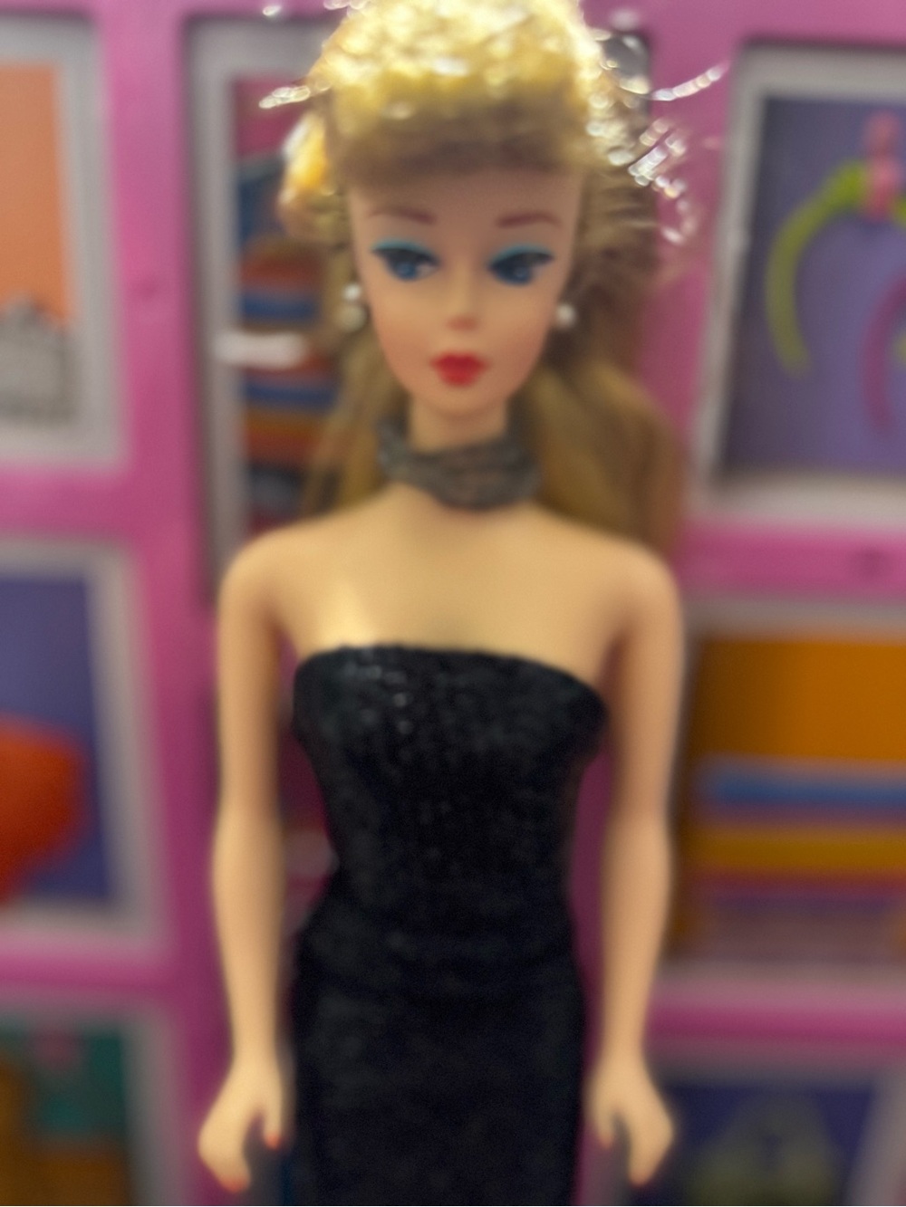 Barbie Collector Edition Solo in the Spotlight Doll Blonde Hair Dress Jewelry - Picture 4 of 7